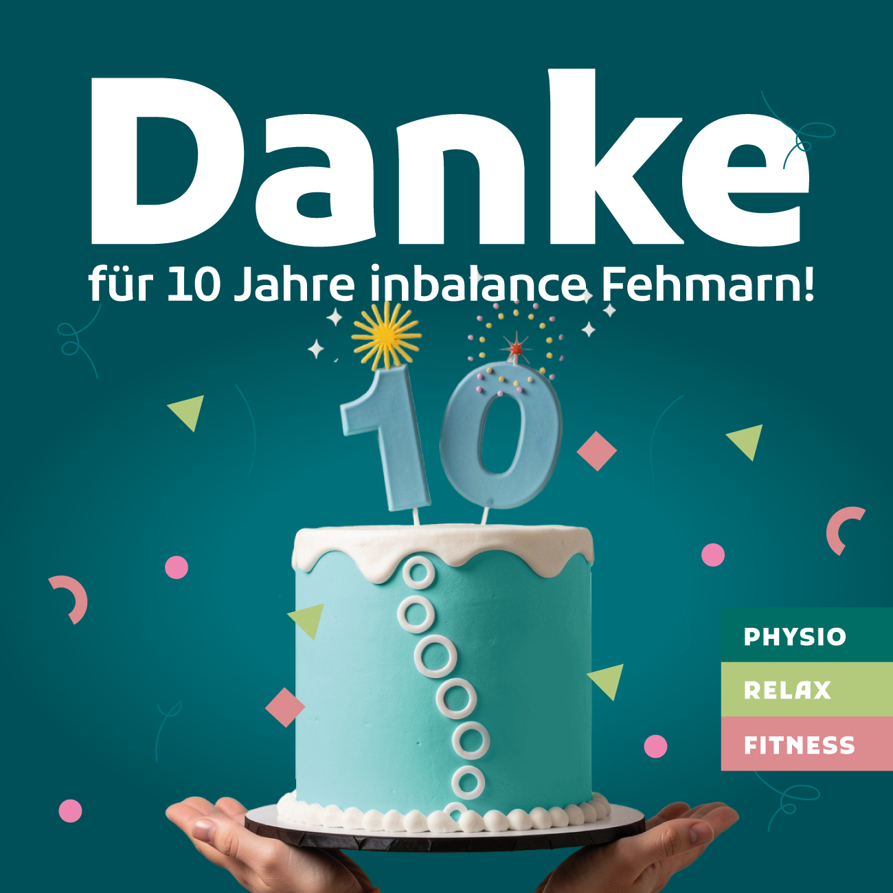 DANKE für 10 Jahre inbalance Fehmarn!